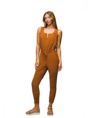 Prana Railay Jumpsuit in Clay